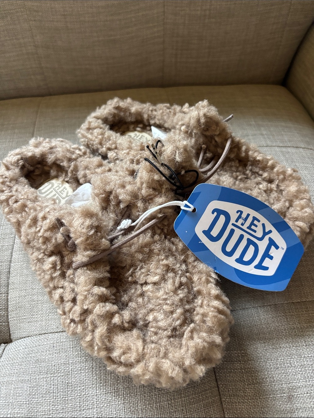 Hey Dude Wendy Timber Wolf Slipper Youth Size 1